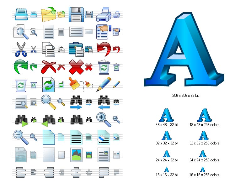 Word Icon Library 3.7 software screenshot