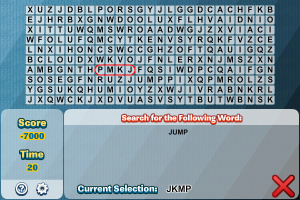 Word Search 1.4.0 software screenshot