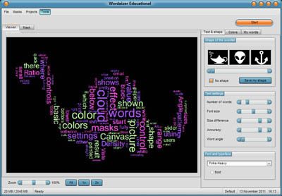Wordaizer 4.0 Build 129 software screenshot