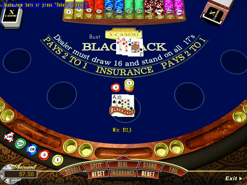 X-Casino 1.0.2 software screenshot
