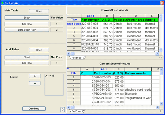 XL Fusion 3.0.15 software screenshot