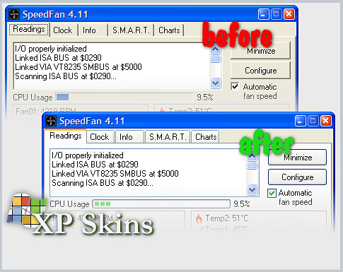XP Skins 2.0.0 software screenshot