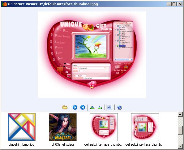 XPicture 2.0 software screenshot