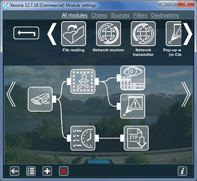 Xeoma 17.5.5 software screenshot