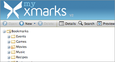 Xmarks 4.4.1 software screenshot