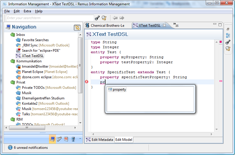 Xtext SDK 2.3.1 software screenshot