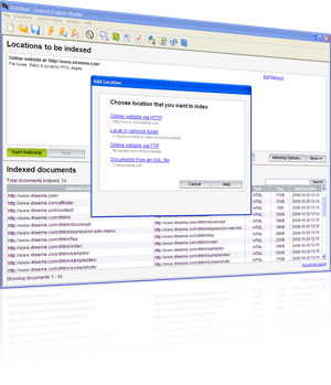 Xtreeme Search Engine Studio 6 software screenshot