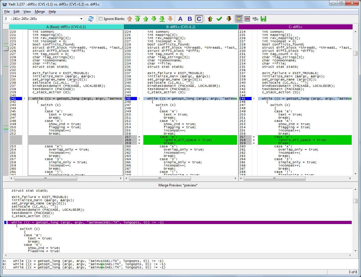 YaDT 3.242 software screenshot