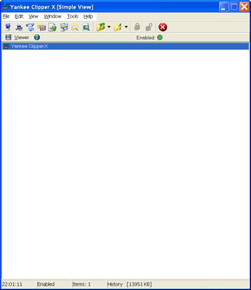 Yankee Clipper III 1.0.4.3 software screenshot