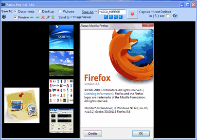 Yascu CE 1.0.494 software screenshot