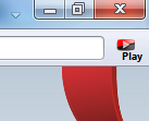 YouTube Play Icon 1.0 software screenshot