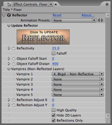 Zaxwerks Reflector 2.0.3 software screenshot