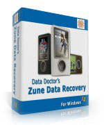 Zune Data Recovery Software Deluxe software screenshot