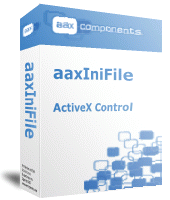 aaxIniFile 1.0.0 software screenshot
