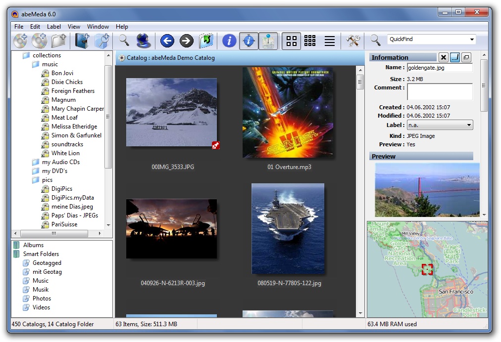 abeMeda Portable 7.0.0.577 software screenshot