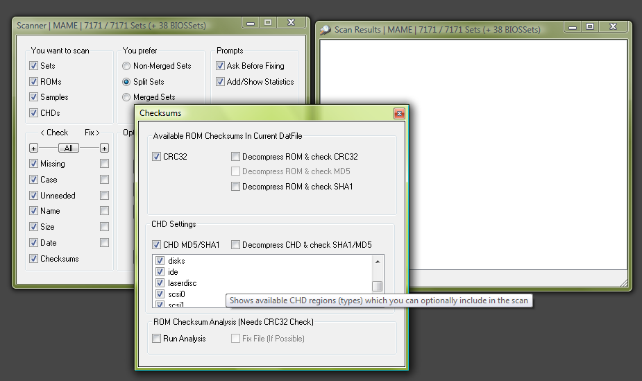 clrmamepro 4.031b software screenshot