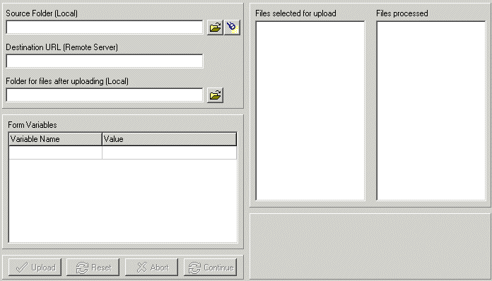 csXPostUpload 1.1 software screenshot