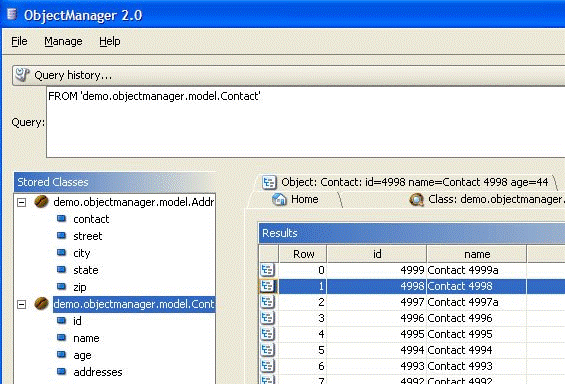 db4o for Mono 6.4 software screenshot