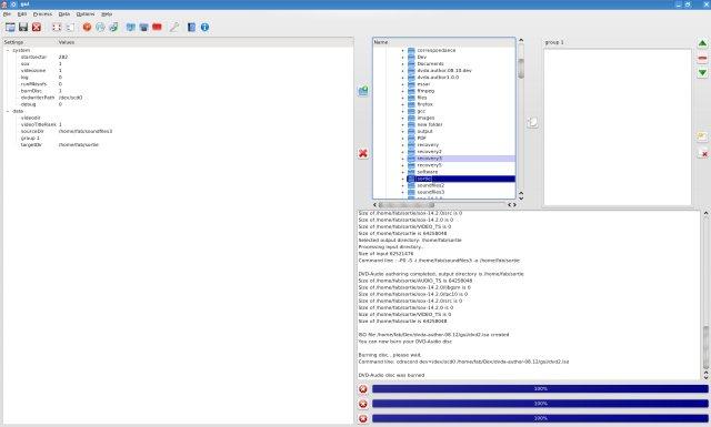 dvda-author 10.06.400 software screenshot