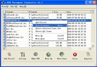 e-PDF Document Converter 2.1 software screenshot