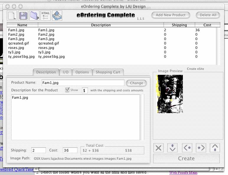 eOrdering Complete 4.1.2 software screenshot