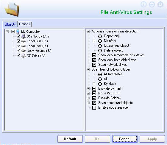 eScanAV AntiVirus Toolkit 14.0.178 software screenshot