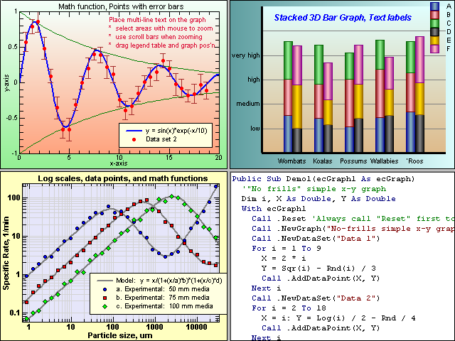 ecGraph 2.13 software screenshot