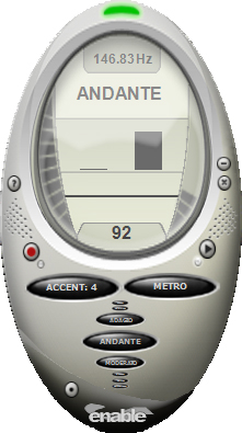 enable Metronome 4.0 software screenshot