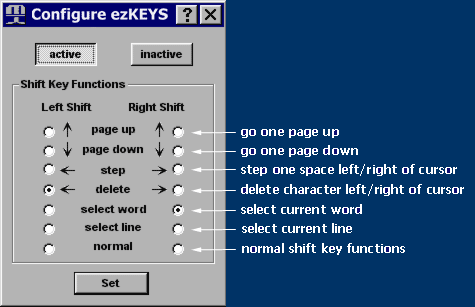 ezKEYS 1.0 software screenshot
