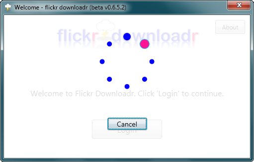 flickr downloadr 2.0.0.1 Beta software screenshot