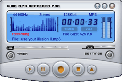 i-Sound WMA MP3 Recorder Professional 6.9.9.0 software screenshot