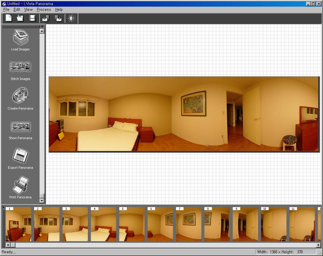 i.Vista Panorama 1.0 software screenshot