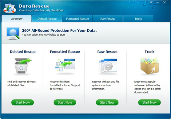 iAidsoft Data Rescue 6.3.0 software screenshot