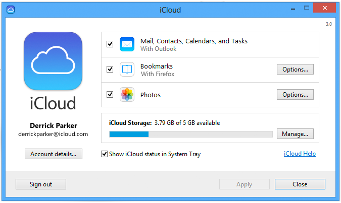 iCloud Bookmarks for Firefox 1.0.18 software screenshot