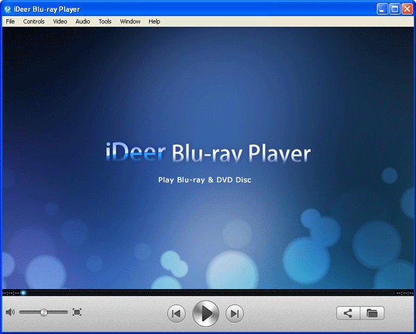 iDeer Blu-ray Player 1.8.0.1888 software screenshot