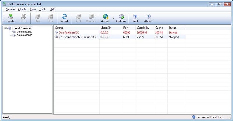 iFlyDisk 1.8 software screenshot