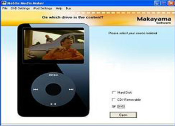 iPod Media Studio Build 007 1.0 software screenshot