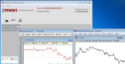 iStocks Smart Stocksdata Pro 11.5 software screenshot