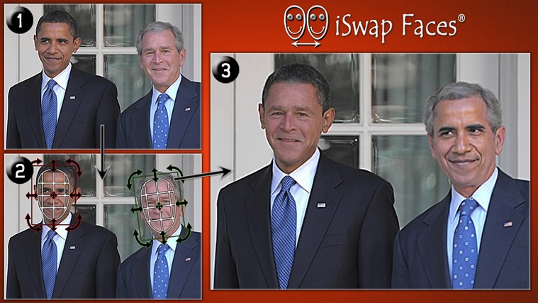 iSwap Faces 1.0.0.13 software screenshot