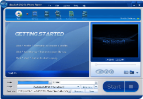iToolSoft DVD to iPhone Ripper 3.2.1.3 software screenshot