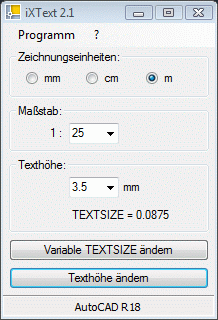 iXText 2.1.5 software screenshot