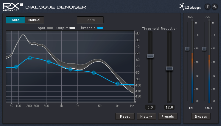 iZotope RX Advanced Audio Editor 5.01.184 software screenshot