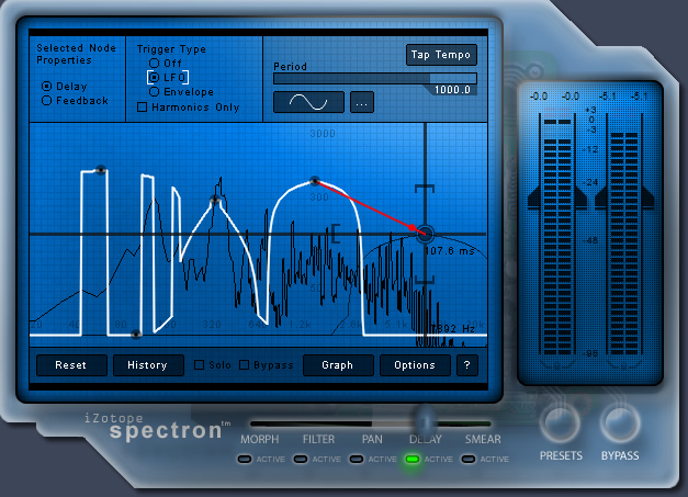 iZotope Spectron 1.14b software screenshot