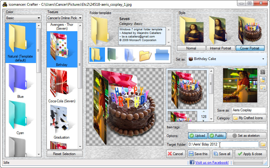 icomancer 1.3.7 Rev 110 software screenshot