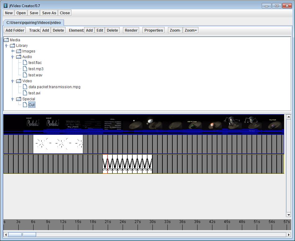 jfVideo Creator 0.18 software screenshot