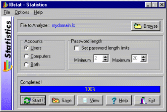 l0stat 1.1 d software screenshot