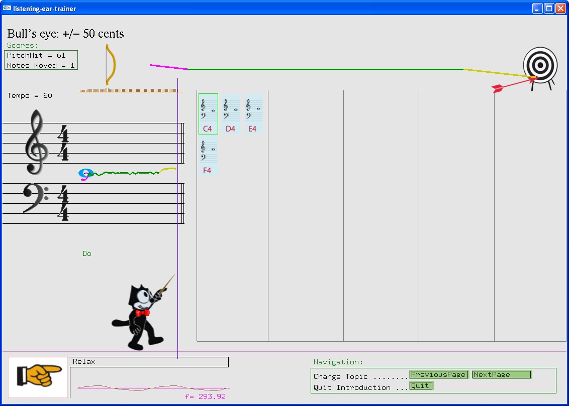 Listening-Ear-Trainer 1.32 software screenshot