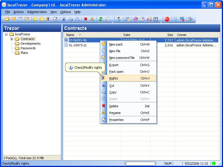 localTrezor 1.0.8 software screenshot