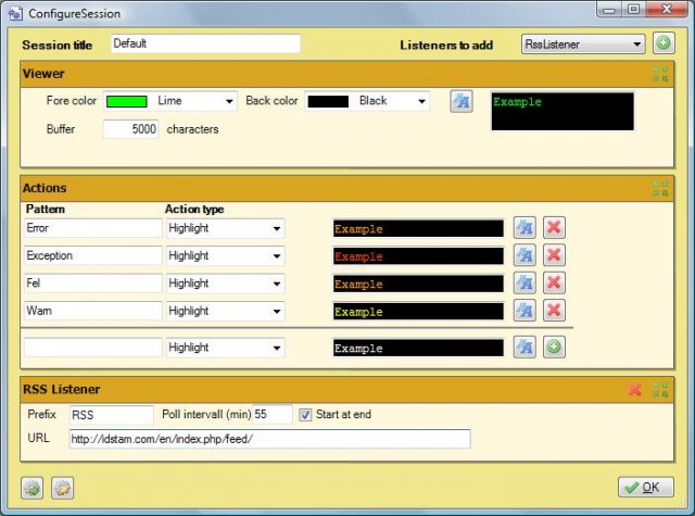 logview4net 12.45 software screenshot