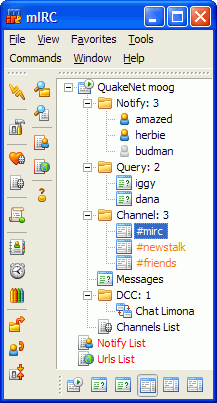 mIRC 7.46 software screenshot